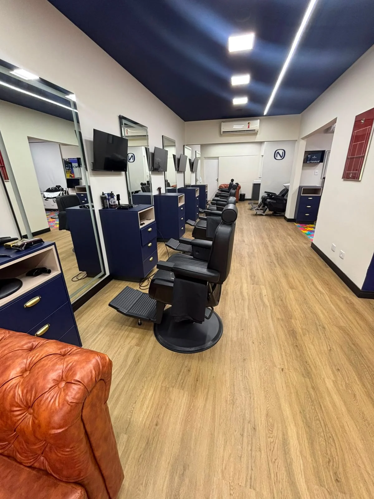 Salão da Nohvo Barbearia em Santana